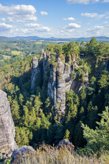 Nationalpark Sächsische Schweiz bei der Bastei