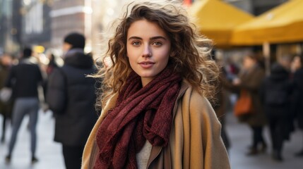 Fototapeta premium Autumn Street Style Fashion