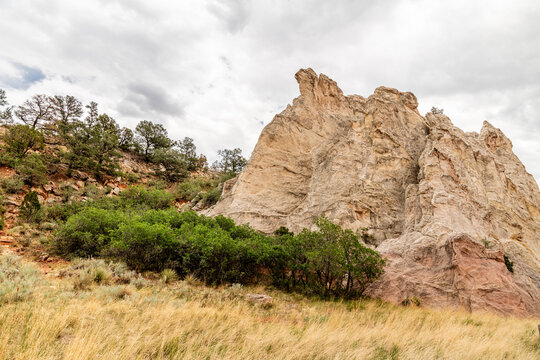 Gray Rock at Garden of the Gods, Colorado Springs, Colorado.