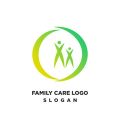 FAMILY ICON LOGO VECTOR TEMPLATE