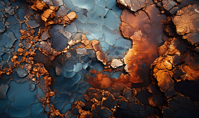 Abstract natural texture, earth texture, top view.