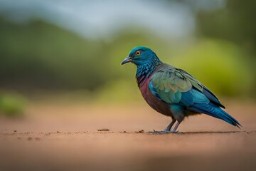 Obraz premium lilac breasted roller