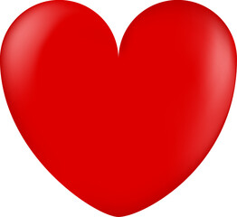 ballon hearts red and blue love is