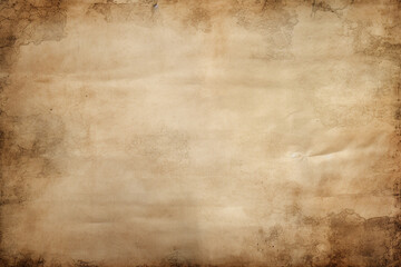 Old faded blank paper background.