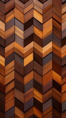 A detailed close-up of a wooden plank wall texture