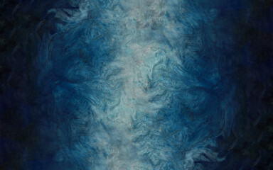 Beautiful abstract blue resin texture high resolution - obrazy, fototapety, plakaty