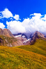 Die Ötztaler Alpen im Gurgler Kamm in Österreich
