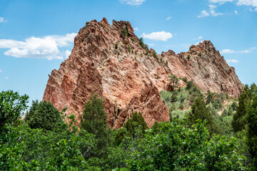 Fototapeta premium Garden of the Gods, Colorado Springs, Colorado.