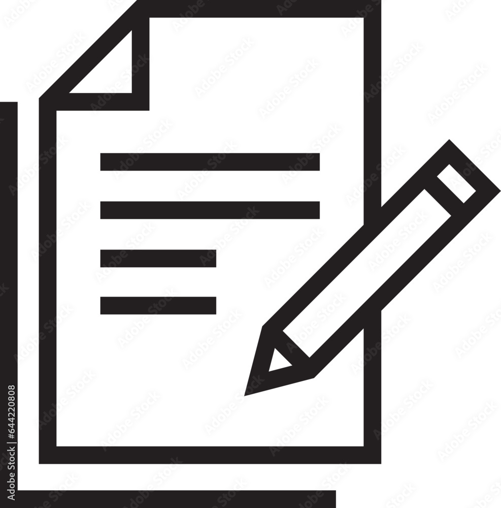 Aufkleber note icon vector sign. paper message or document page.