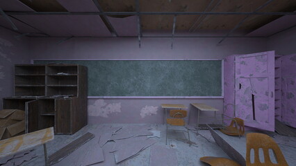 廃墟教室