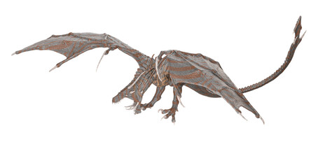 dragon is flying 