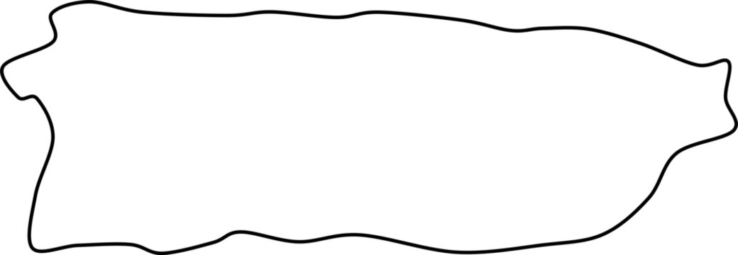 puerto rico map, puerto rico vector, puerto rico outline, puerto rico