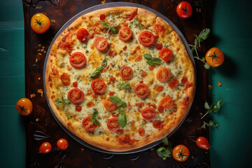 Pizza with vegetables