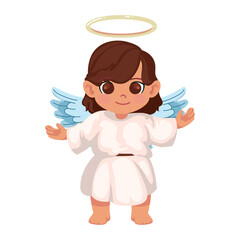 little angel cute icon
