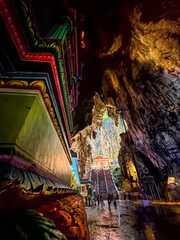 Batu Caves in Kuala Lumpur, one of the largest Hindu attractions in Malaysia
