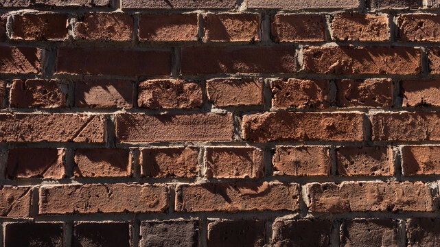 Fototapeta czerwony mur z cegły, tło, tekstura