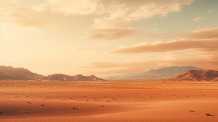Fototapeta na wymiar an aesthetically pleasing photograph of a desert landscape