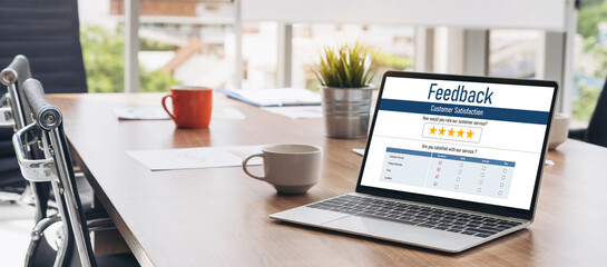 Customer feedback and review analysis by modish computer software for corporate business
