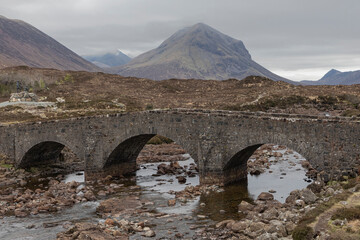 Old stone bridge in a scottish glen