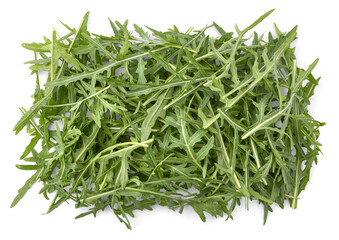 Arugula leaves isolated fresh green salad PNG