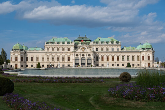 Travel photos of Vienna streets and architecture, Austria