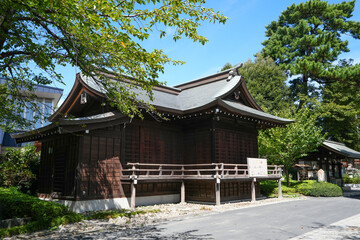 松陰神社の舞台