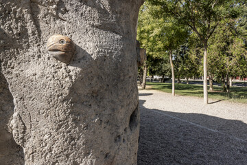 In artificial climbing, all types of material such as cracks