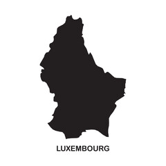 Luxembourg Map Icon