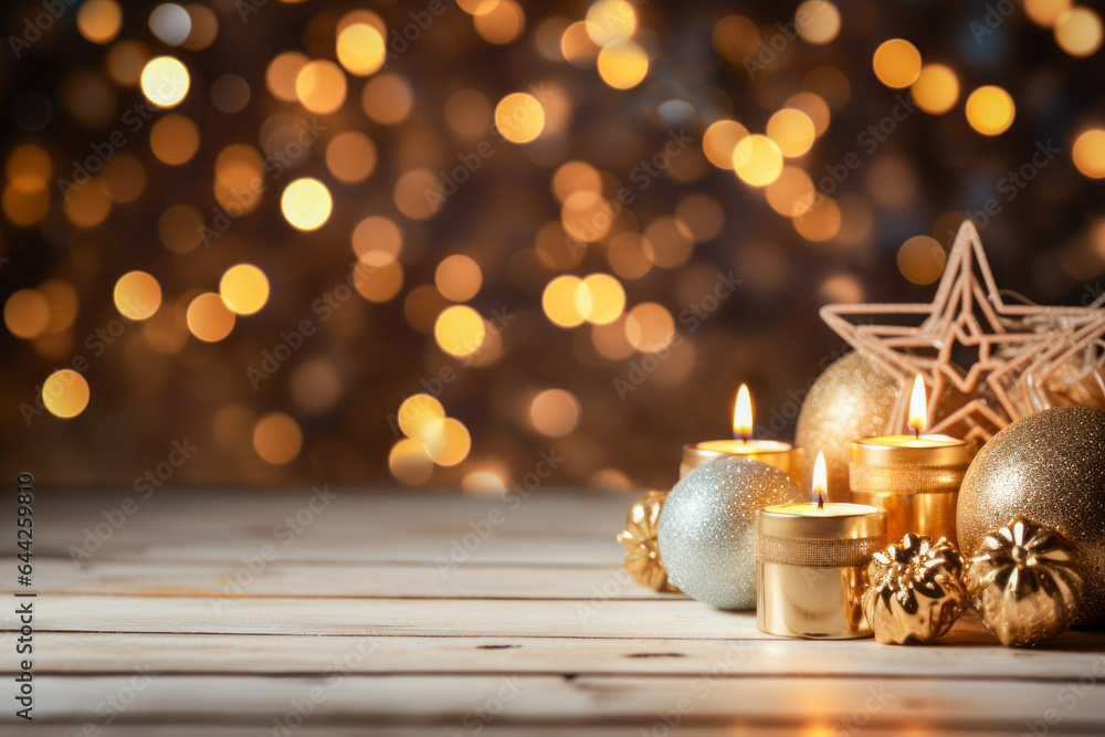 Poster abstract new year or christmas background for advertising with copy space and place for text. backdr