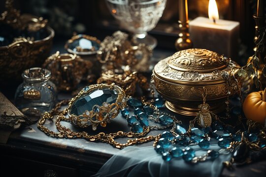 Trinkets and jewelry High quality photo