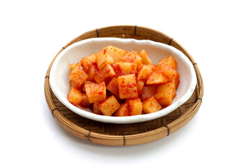 Daikon Kimchi. Tasty and spicy