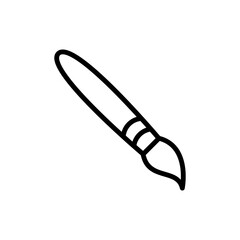 paint brush icon vector design templates