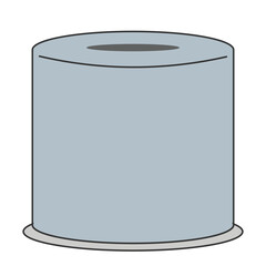Hand-drawn illustration of Tissue paper Box