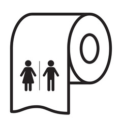 Tissue Paper With Male and Female Symbols