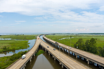 Mobile Bay the day after a summer storm