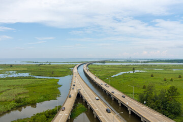 Mobile Bay the day after a summer storm