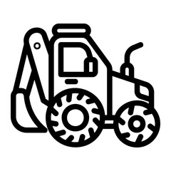 heavy equipment icon