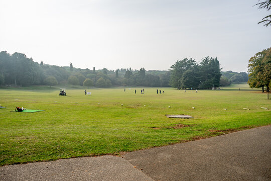 landscape with people
