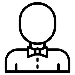  Referee, Professions, Avatar, Boxer, Boxing, Fighting, Sport Icon, Line style icon vector illustration, Suitable for website, mobile app, print, presentation, infographic and any other project.