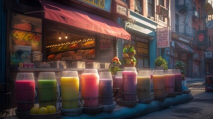 Mystical Glowing City: A Festive Ambiance of Candlelit Streets and Christmas Decorations, generative AI