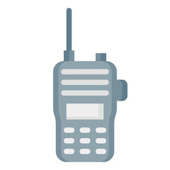  Camping, Walkie, Talkie, Radio, communications Icon, Flat style icon vector illustration, Suitable for website, mobile app, print, presentation, infographic and any other project.