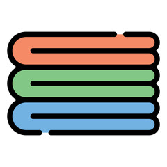 Obraz premium towel icon