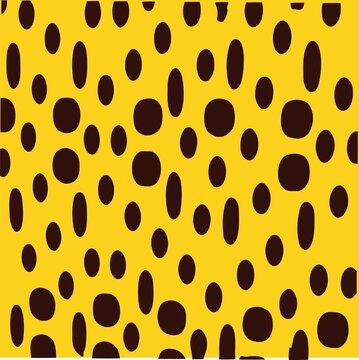 Brown and Yellow Dots texture 