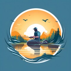 Naklejka premium Fish icon