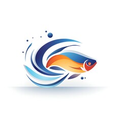Fototapeta premium Fish icon