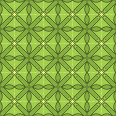 Fototapeta premium batik motif design, can be used for background or fabric design. This design can be connected repeatedly and will always connect