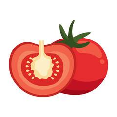 tomato fresh vegetable icon