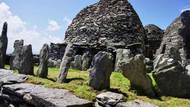 Skellig Michael Graveyard - ancient