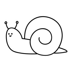 snail doodle icon © Gstudio