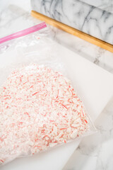 Chocolate peppermint cupcakes